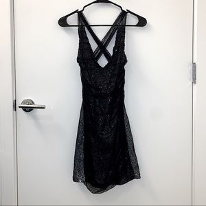 Express Sequin Cocktail Dress